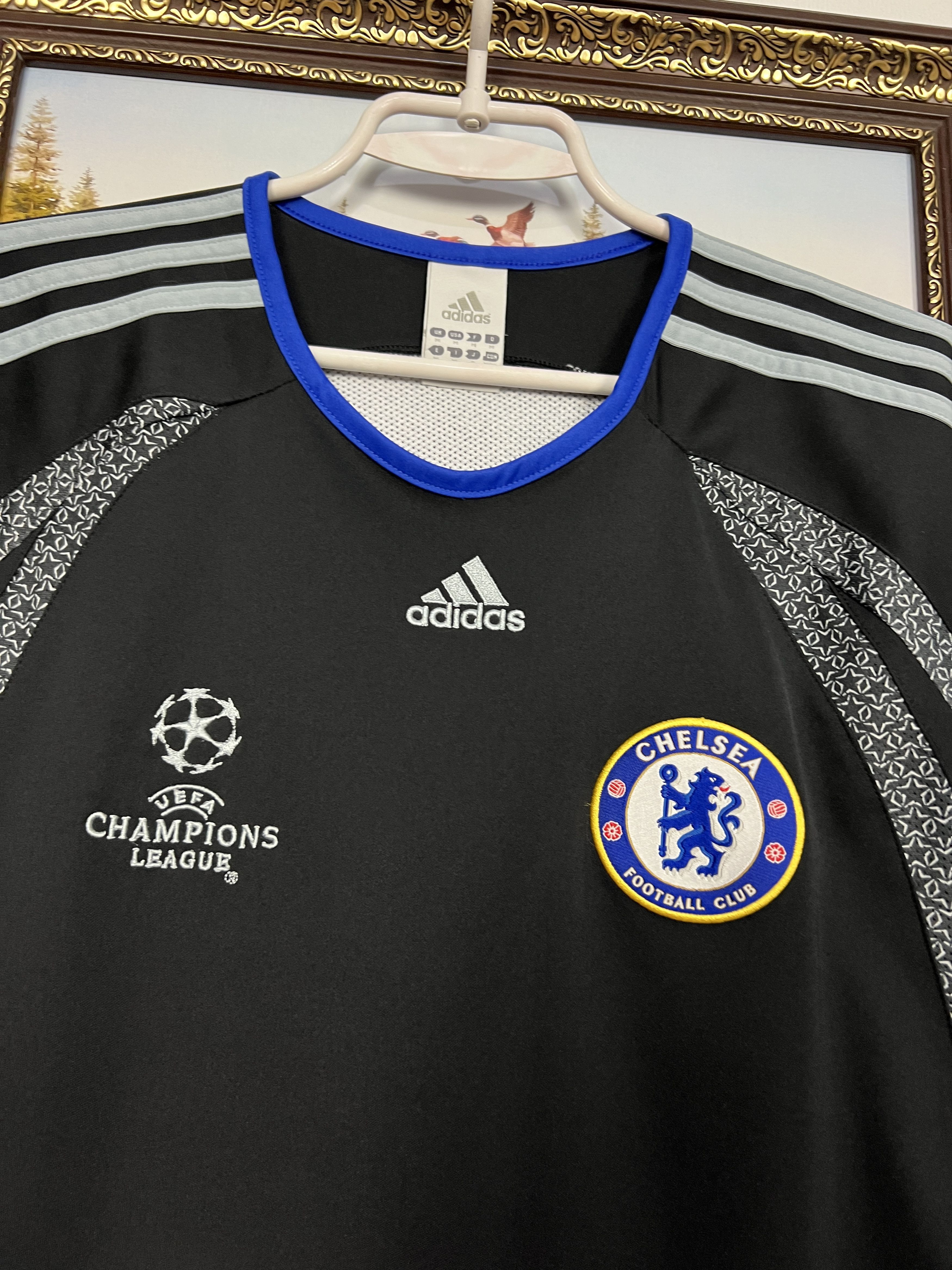 Adidas Champions League Chelsea Football Train Shirt Soccer Jersey Size US M / EU 48-50 / 2 - 4 Thumbnail