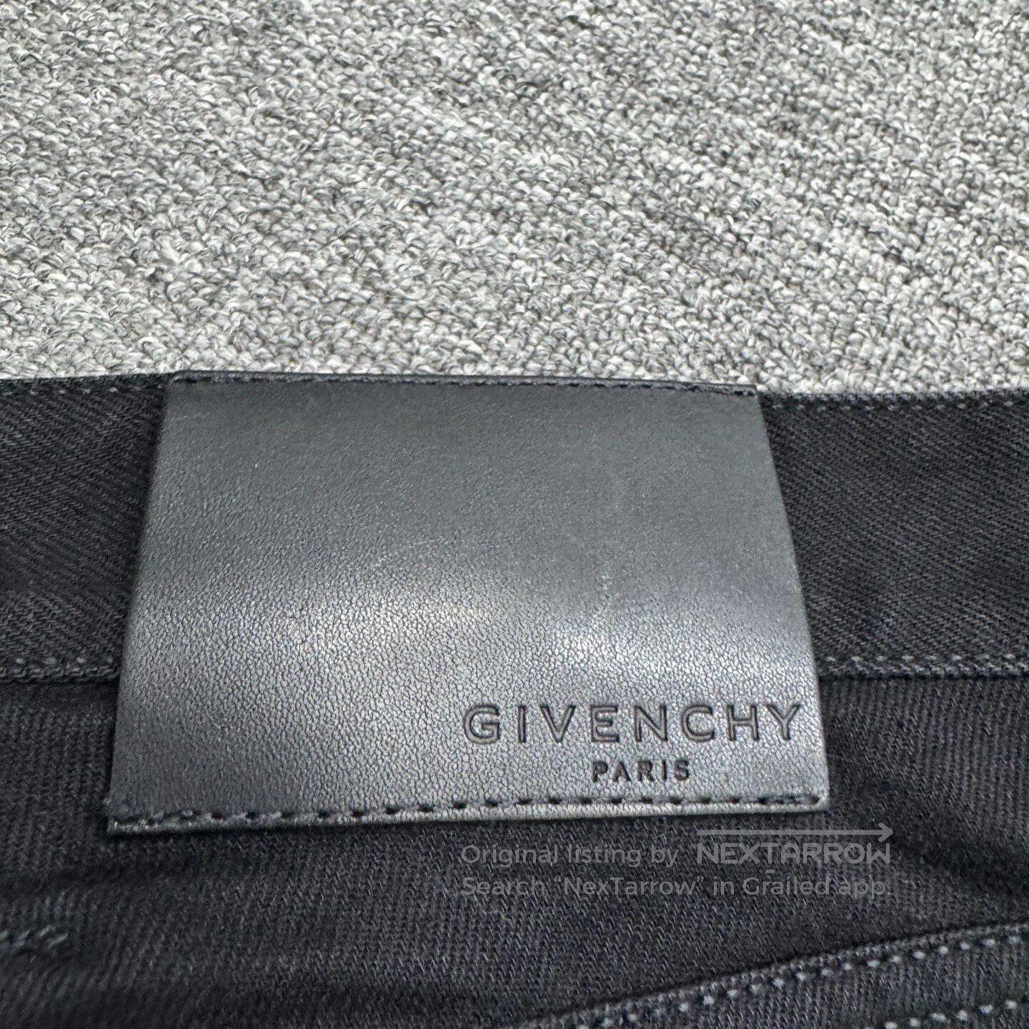 Givenchy Givenchy Leather jeans| Size 32" / US 10 / IT 46 - 5 Thumbnail