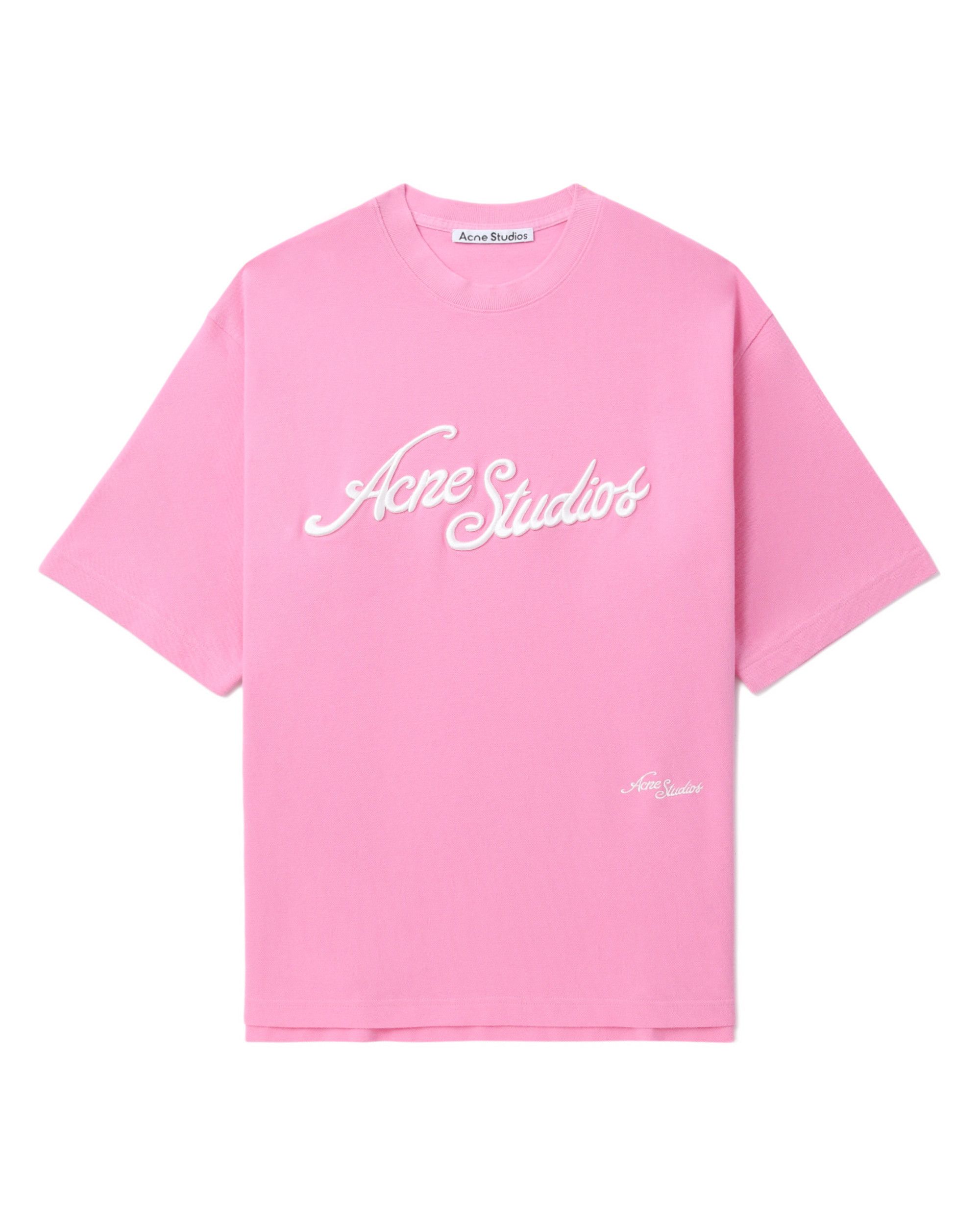 Acne Studios Acne Studios Logo Embroidery T-Shirt Size US XL / EU 56 / 4 - 1 Thumbnail