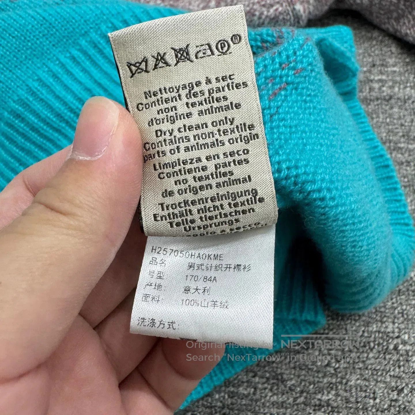 Hermes Hermes Gradient Cashmere Cardigan. Size US M / EU 48-50 / 2 - 4 Thumbnail