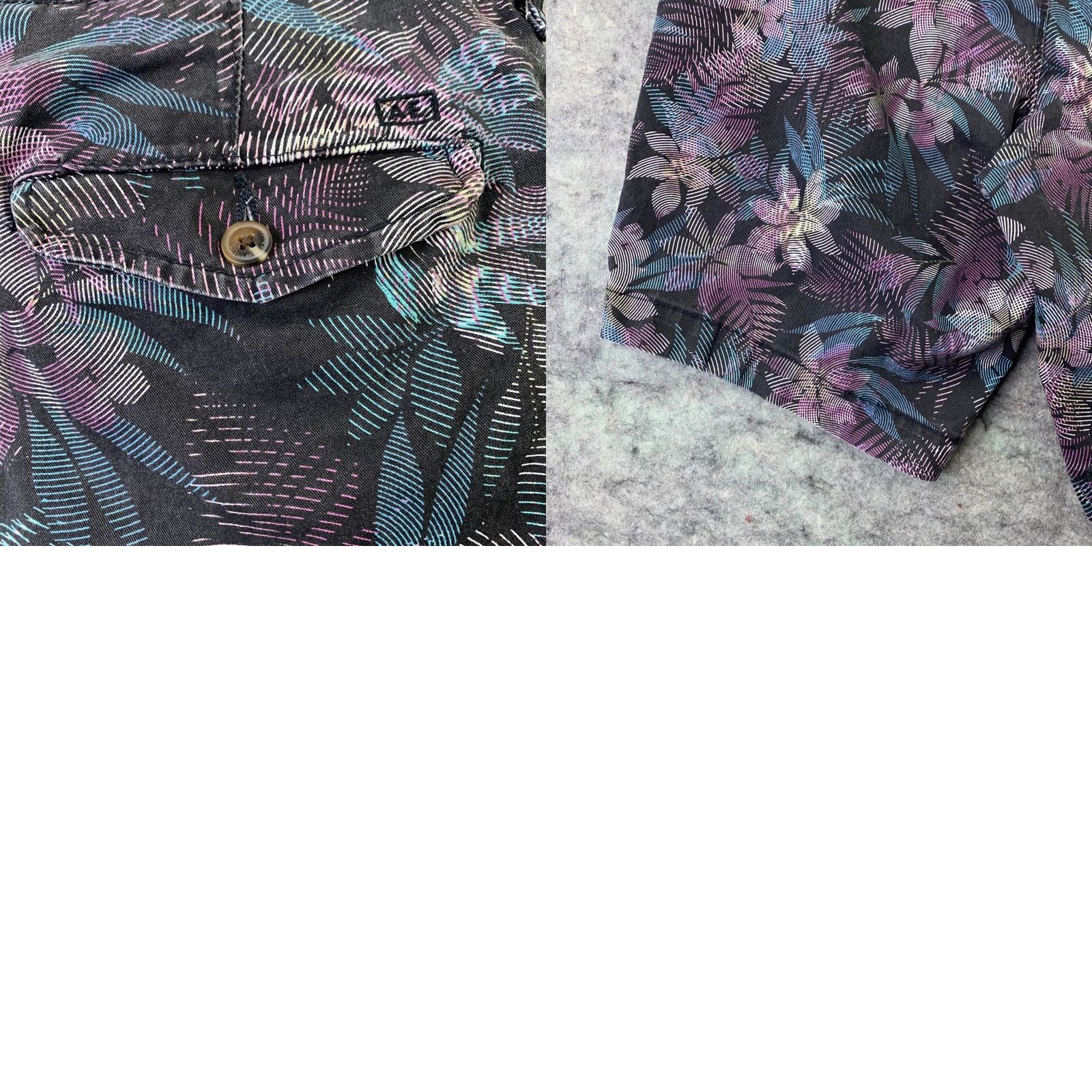 American Eagle Outfitters American Eagle Mens Shorts Bermuda Black Floral Tropical Next Level Flex Size 32 Mens Size US 32 / EU 48 - 9 Thumbnail