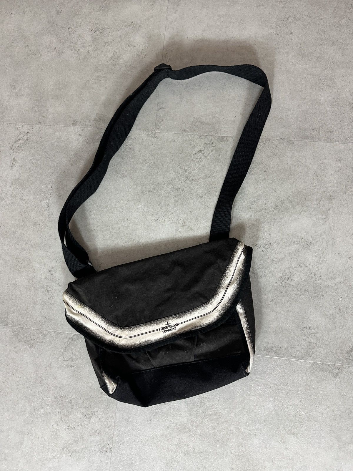 Supreme Stone Island Shoulder Bag | Grailed