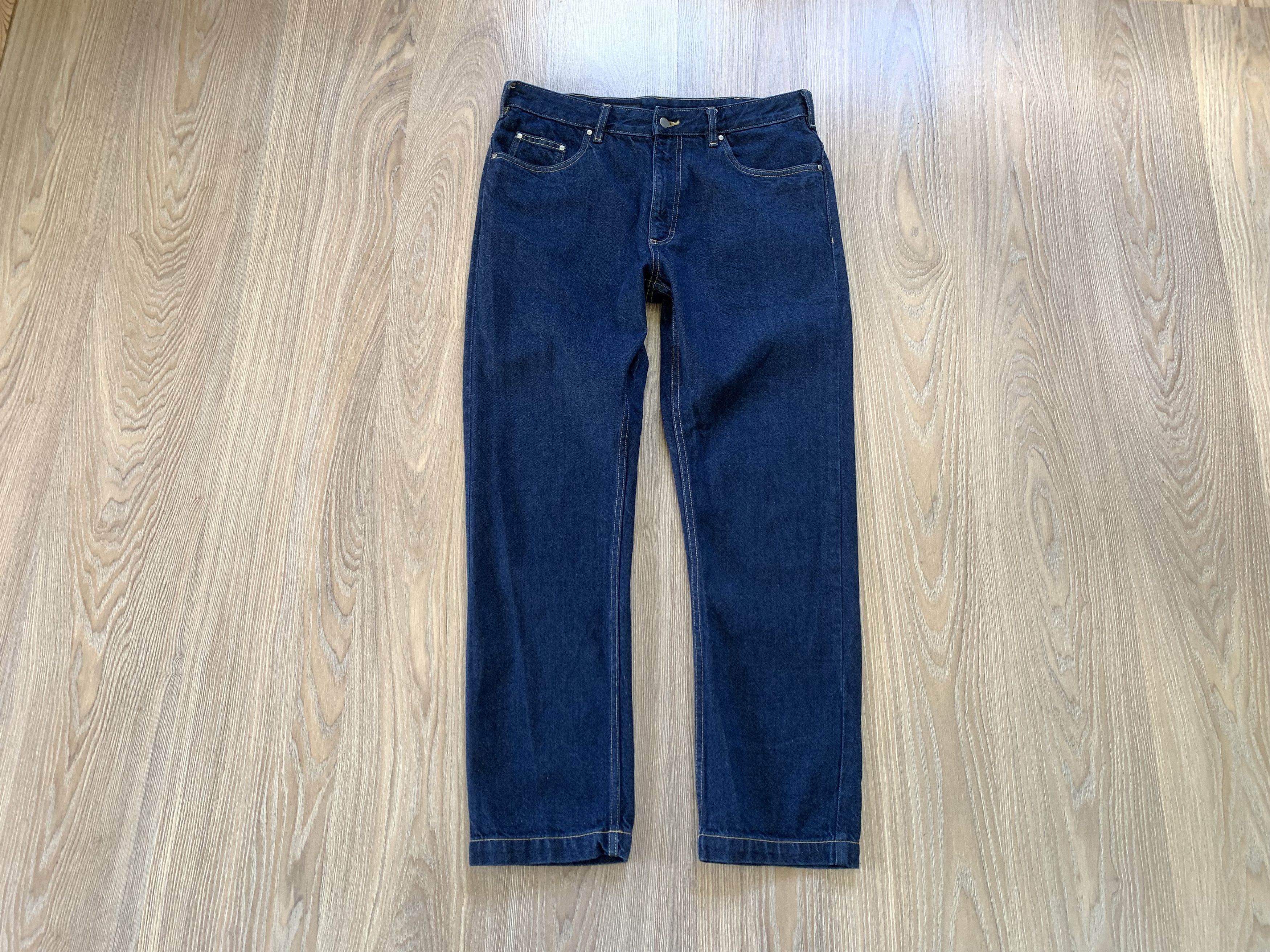 Zara Zara Mens Navy Blue Jeans Size US 32 / EU 48 - 11 Thumbnail