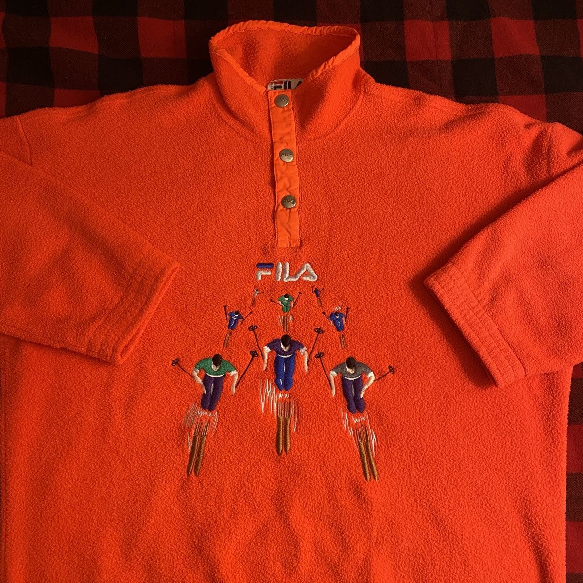 Fila Fila Embroidered Ski Fleece, Made in Italy Size US L / EU 52-54 / 3 - 1 Thumbnail