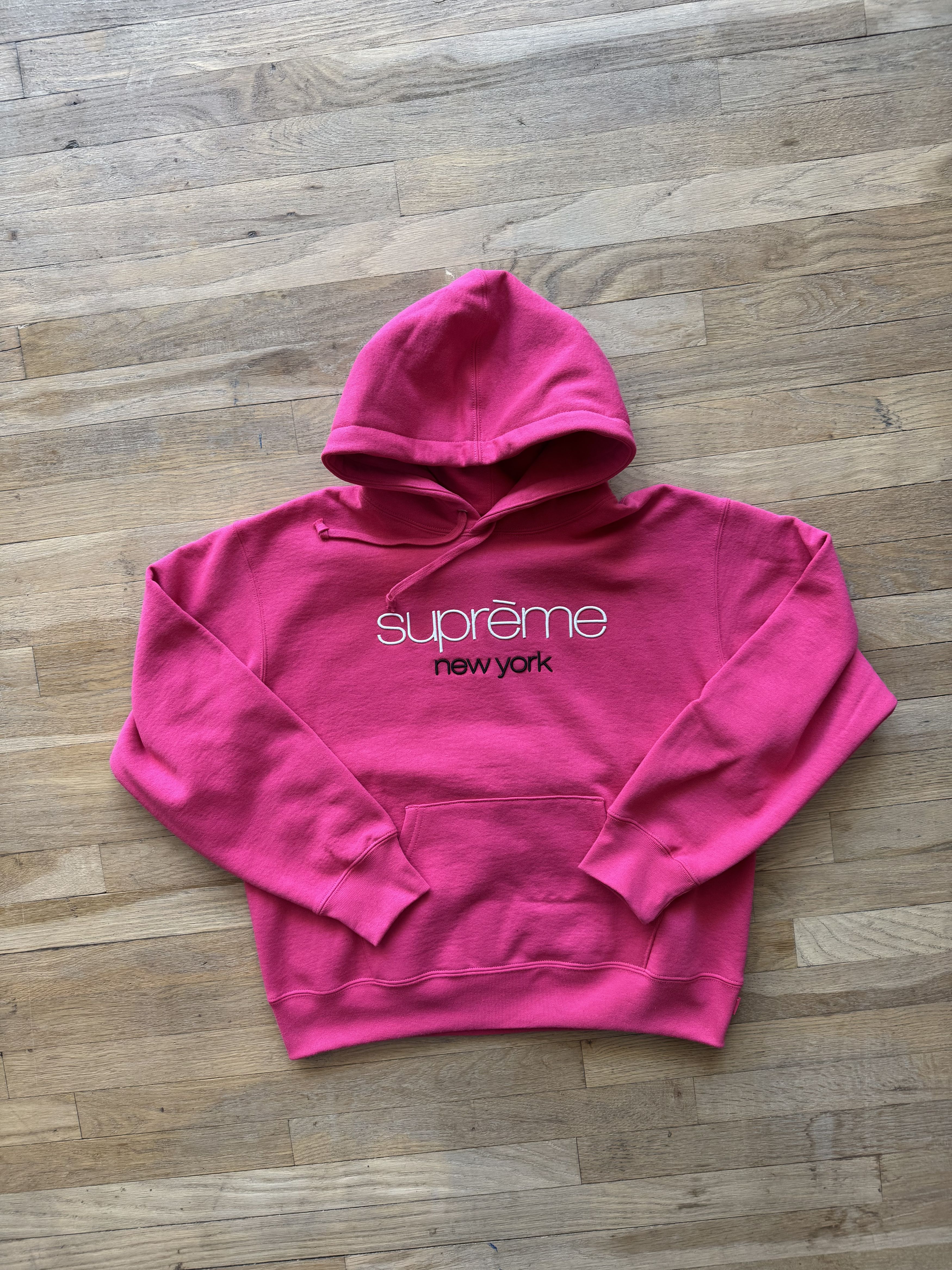 Supreme Supreme - Classic Logo Hoodie Hooded Sweatshirt 2009 | Grailed