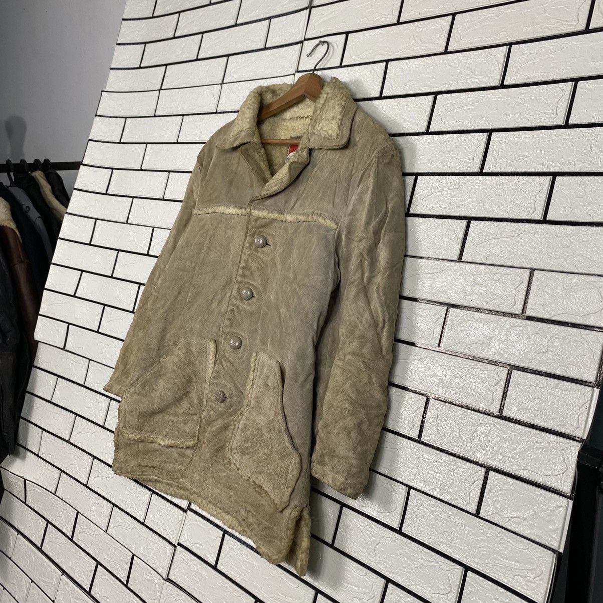 Marlboro 📌Vintage Marlboro Sherpa Genuine Leather Jacket Workwear Size US M / EU 48-50 / 2 - 3 Thumbnail