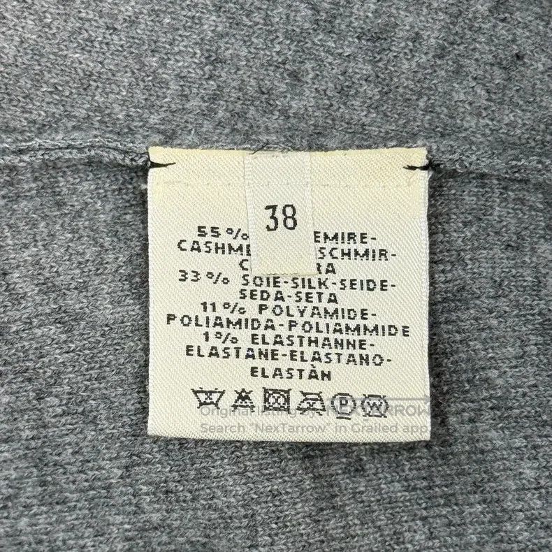 Hermes Hermes Gray Horse Pattern Cashmere and Silk Wool Sweater Size XS / US 0-2 / IT 36-38 - 6 Thumbnail