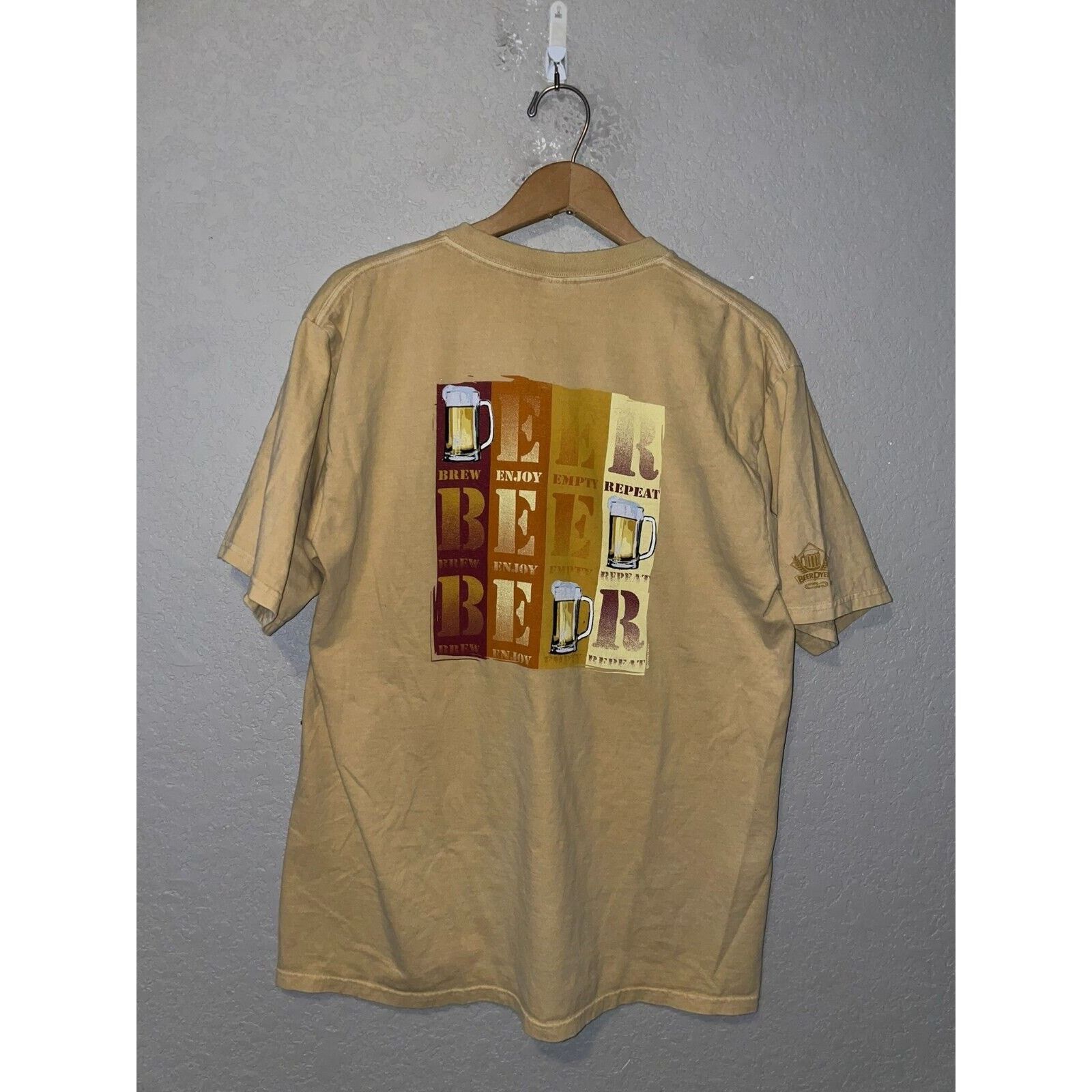 Other Crazy Shirts Beer Shirt Y2K Brew Beer Dyed Tee 2000s L Large Size US L / EU 52-54 / 3 - 6 Thumbnail
