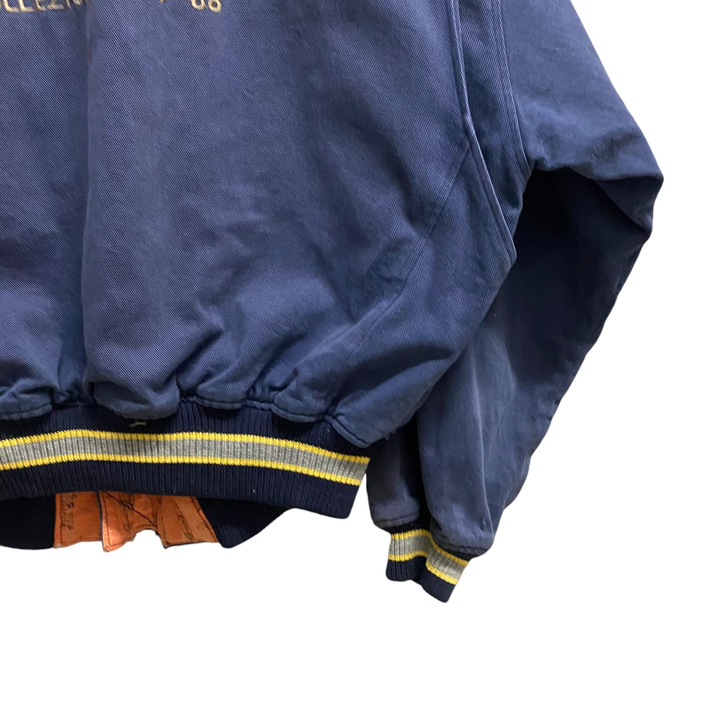 Japanese Brand Vintage Varorav Pernuova Flight Jacket Large Size US L / EU 52-54 / 3 - 3 Thumbnail