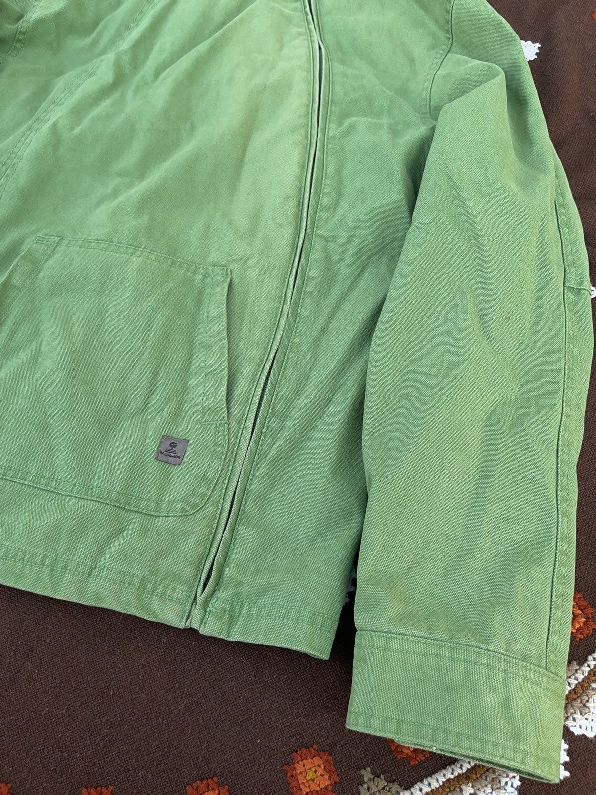 Vintage Vintage Asymmetrical Zip Jacket Deconstructed Canvas Size M / US 6-8 / IT 42-44 - 6 Thumbnail