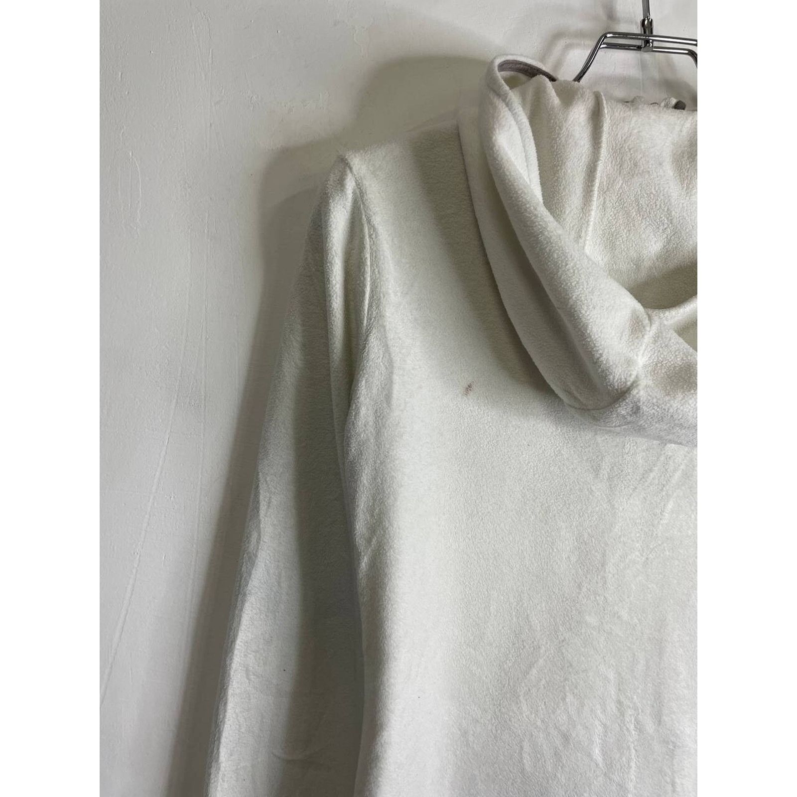 Tommy Hilfiger Vintage Tommy Hilfiger White Full-Zip Fleece Hoodie Size S Size S / US 4 / IT 40 - 7 Thumbnail