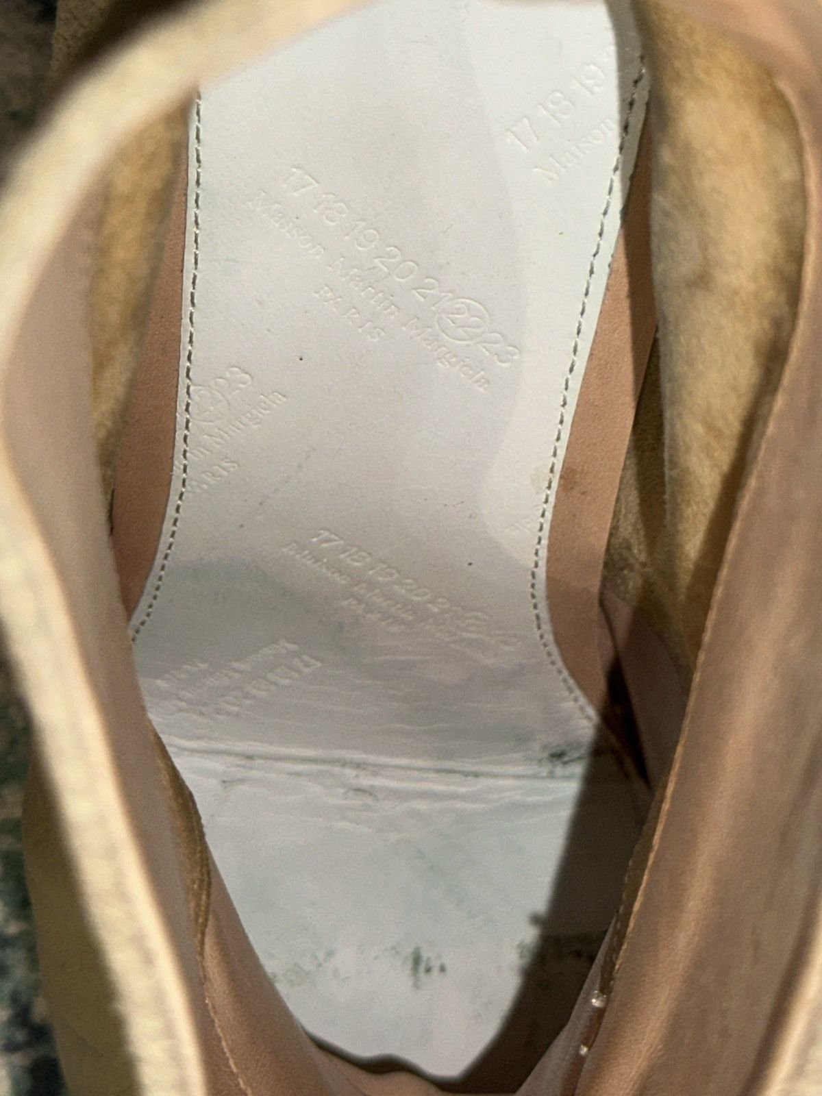 Maison Margiela Maison Martin Margiela Beige Leather and Suede Ankle Boots Size US 6 / IT 36 - 15 Thumbnail