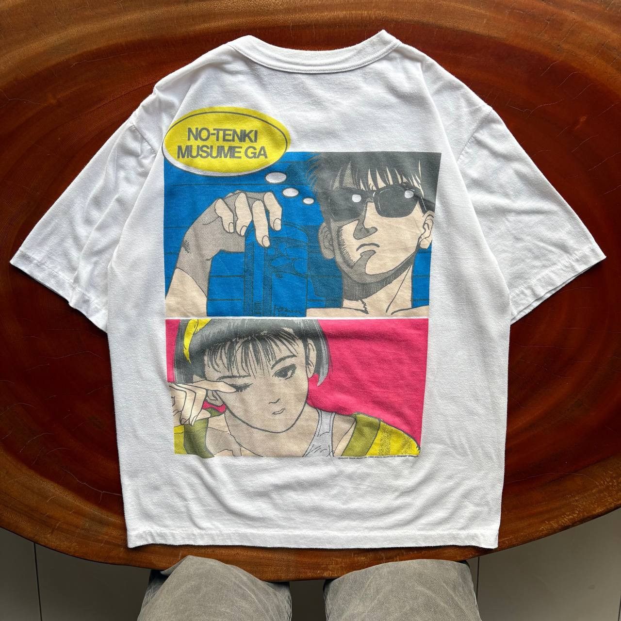 Anime Vintage 1980’s Hisashi Eguchi Paparinko Monogatari Manga Tee Size US M / EU 48-50 / 2 - 1 Thumbnail
