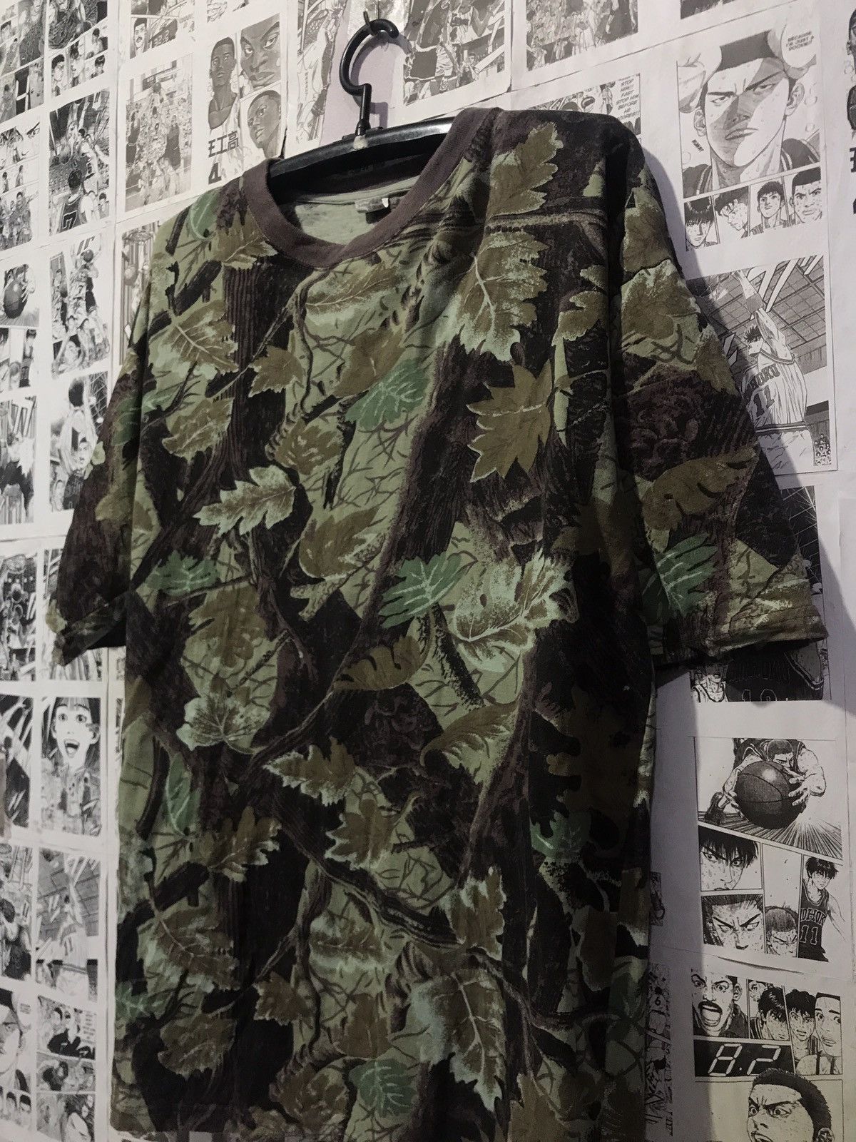 Japanese Brand × Vintage Vintage Realtree Shirt Advantage Camo Ringer Tee Hunting Size US XL / EU 56 / 4 - 1 Thumbnail