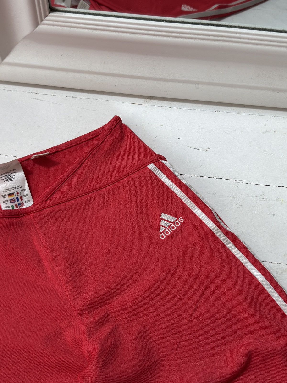 Adidas VINTAGE ADIDAS 2000s THREE STRIPES FLARE PANTS Size 28" / US 6 / IT 42 - 5 Thumbnail