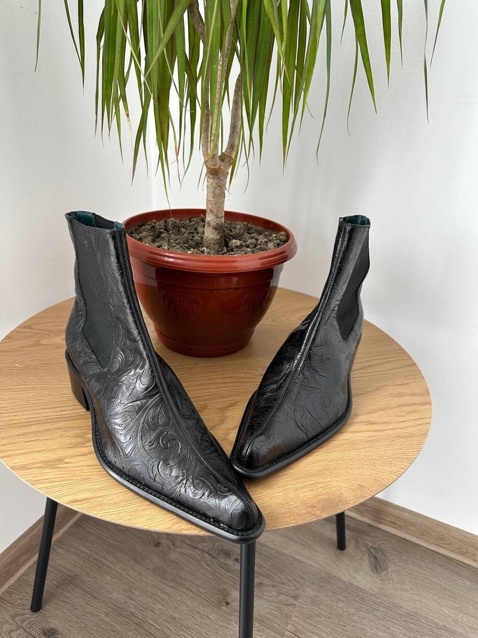 Japanese Brand × Vintage Vintage Japanese Coccinelle Kozak Men’s Black Boots Size US 7 / EU 40 - 3 Thumbnail