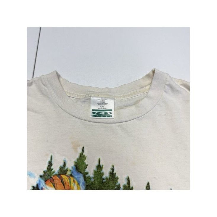 Vintage Vintage Yellow Fever Snowmobile T Shirt Mens XL White Y2k Size US XL / EU 56 / 4 - 9 Thumbnail