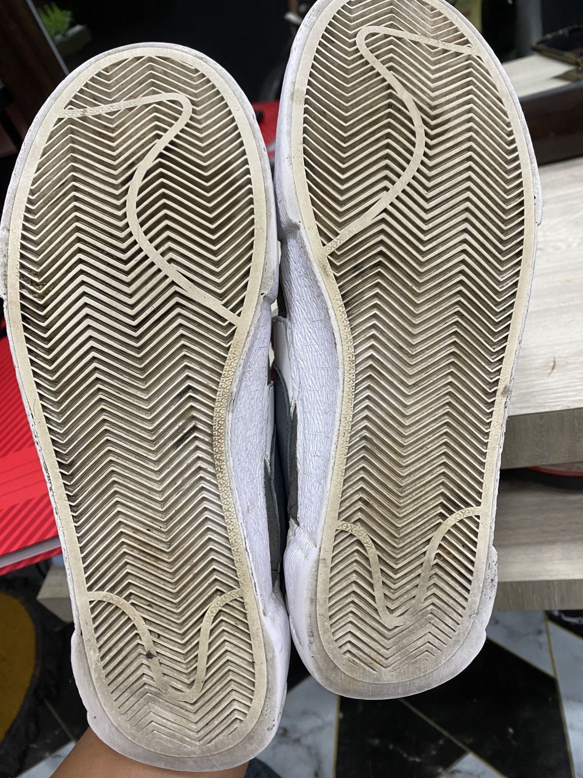 Nike × Sacai Nike X sacai blazer low grey Size US 6 / EU 39 - 6 Thumbnail