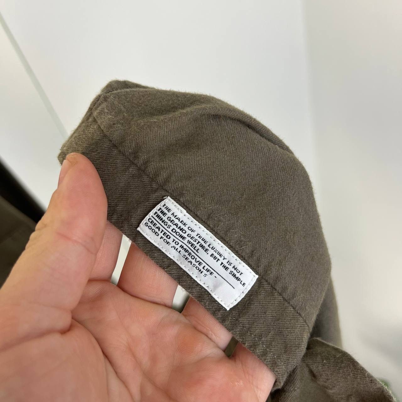 Norse Projects Norse Project Pocket Basic Flannel Button Up Shirt Size US L / EU 52-54 / 3 - 4 Thumbnail