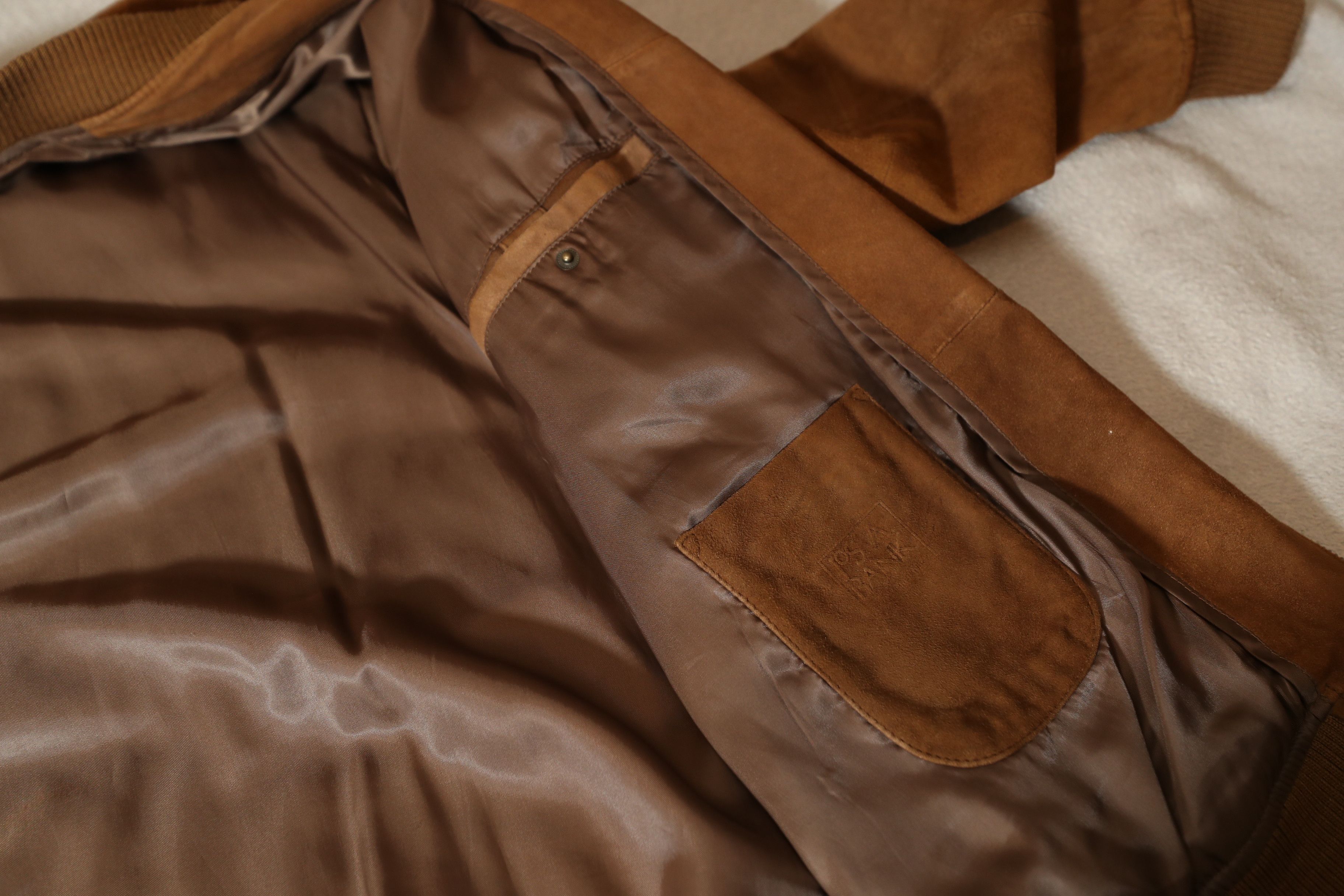 Jos. A. Bank Jos A Bank Brown Suede Leather Vintage Jacket (XL) Size US XL / EU 56 / 4 - 12 Thumbnail