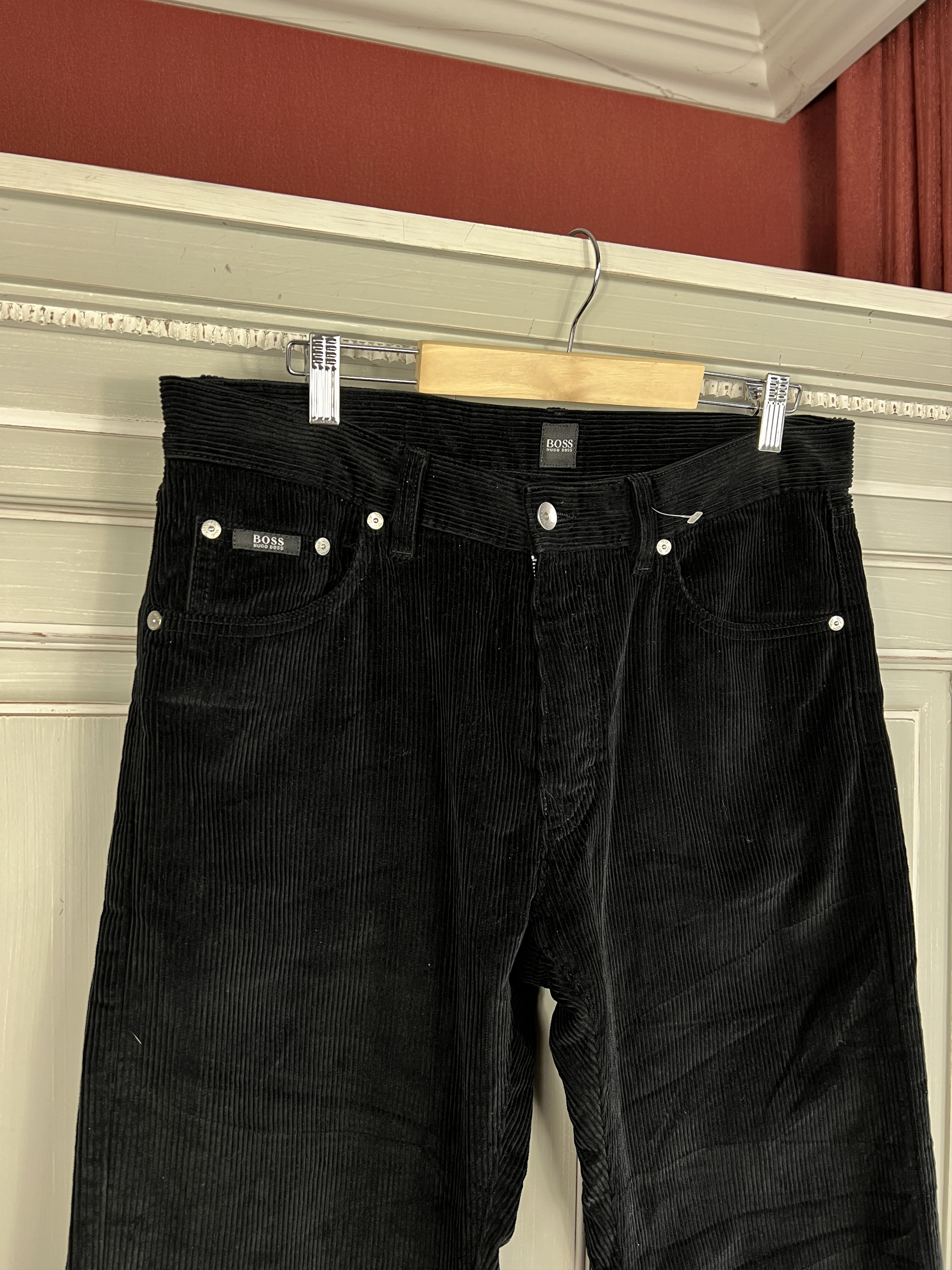 Hugo Boss HUGO BOSS CORDUROY VINTAGE PANTS RELAX FIT Size US 34 / EU 50 - 2 Thumbnail