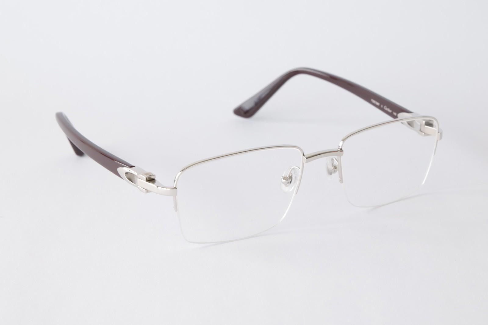 Cartier New Cartier eyewear optical eyeglasses CT0288O 003 silver Size ONE SIZE - 8 Thumbnail