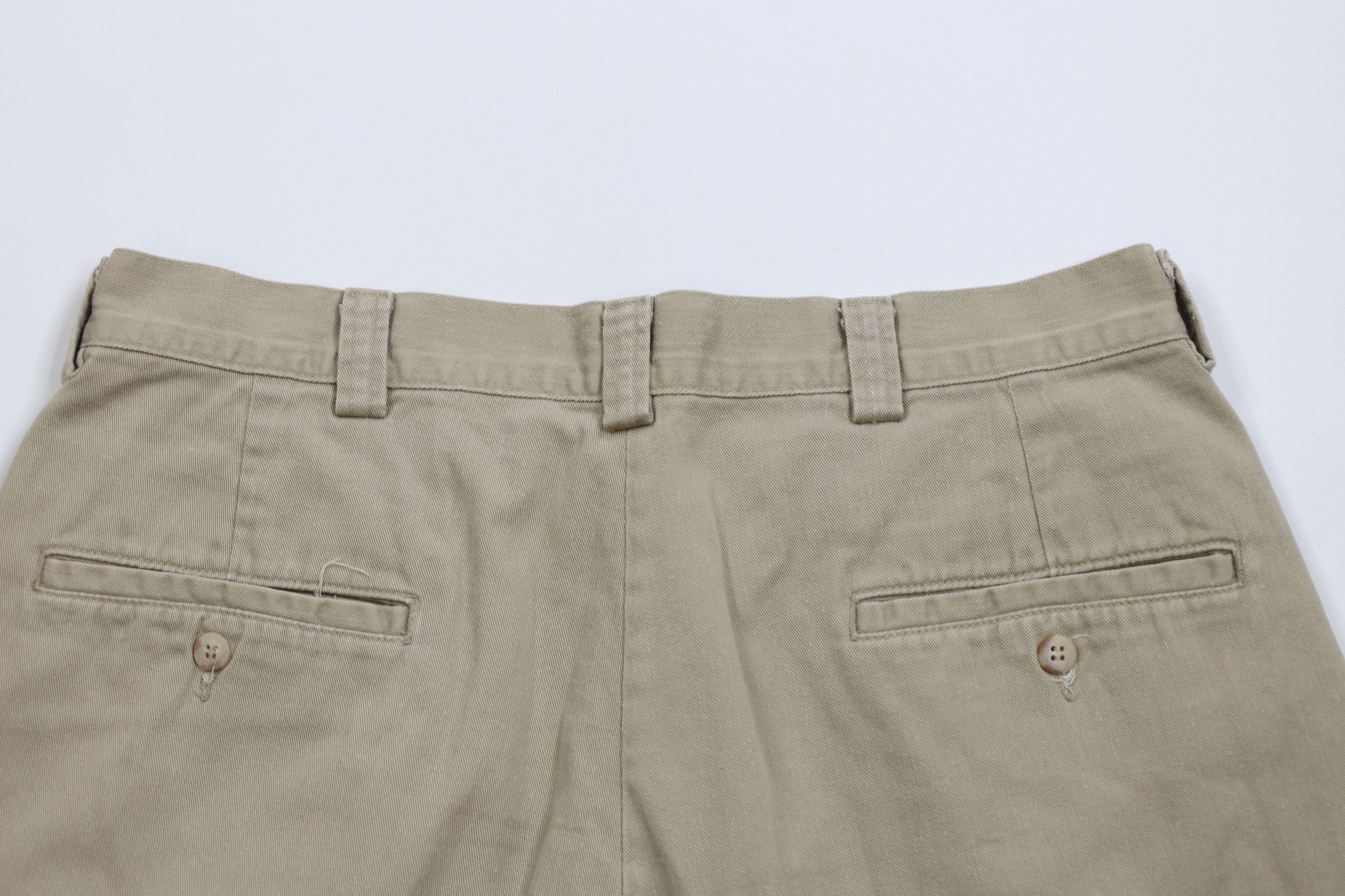 Ralph Lauren × Vintage Vintage 90s Ralph Lauren Above Knee Cotton Chino Shorts USA Size US 32 / EU 48 - 10 Thumbnail