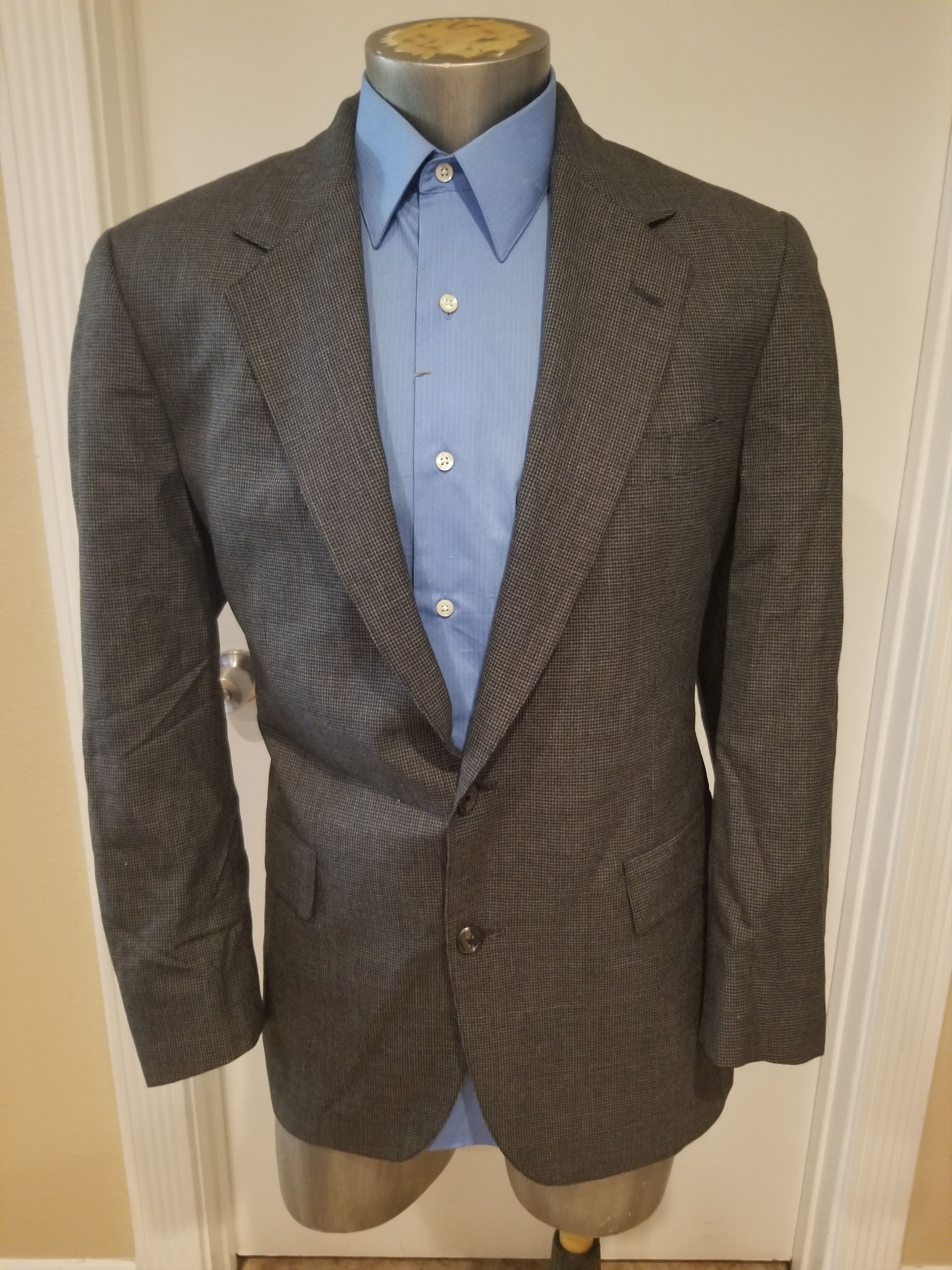 Brooks Brothers 2 buttons single vent Size 42R - 2 Thumbnail