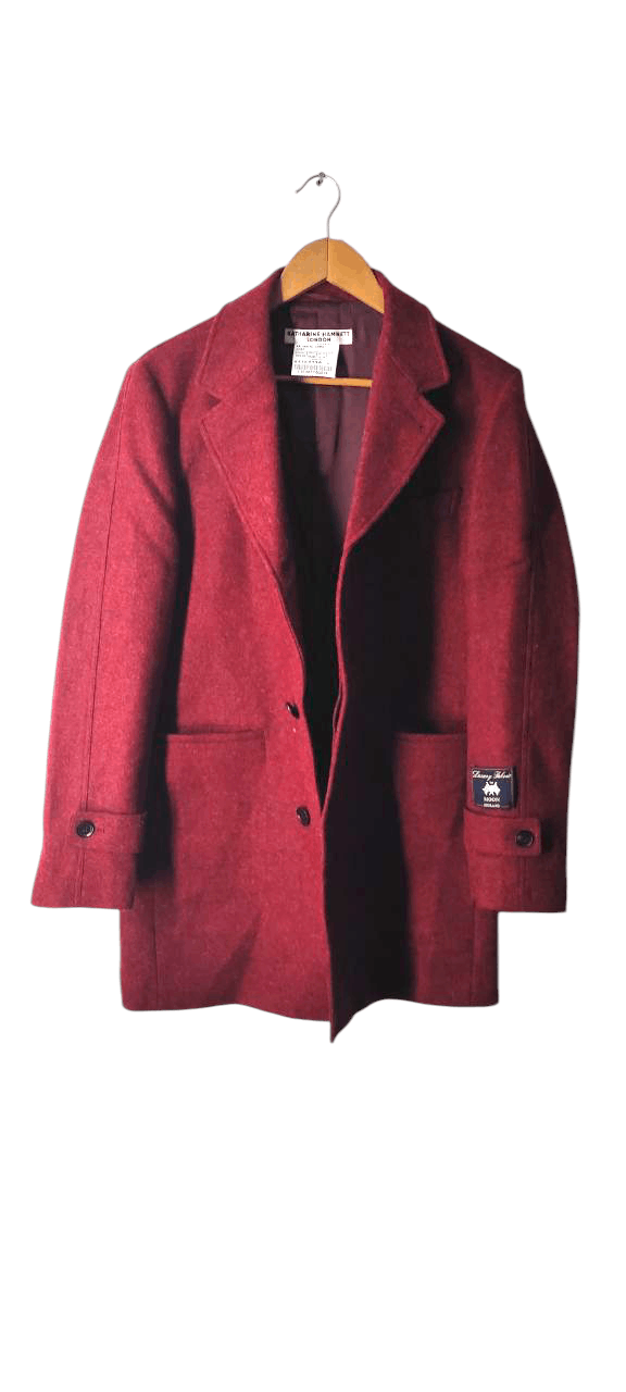 Katharine Hamnett London KATHARINE HAMNETT LONDON LUXURY FABRIC MOON ENGLAND JACKET Size US L / EU 52-54 / 3 - 6 Thumbnail