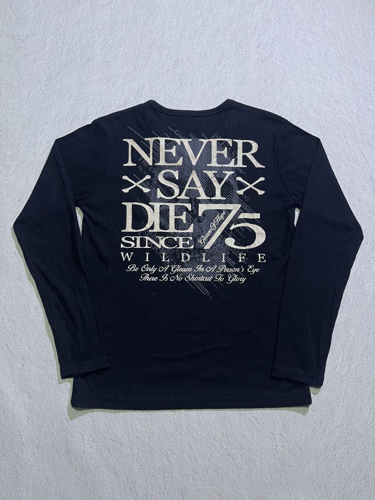 Hysteric Glamour Y2K MILD LIFE LONG SLEEVE TSHIRT IFSIX WASNINE STYLE Size US M / EU 48-50 / 2 - 1 Thumbnail