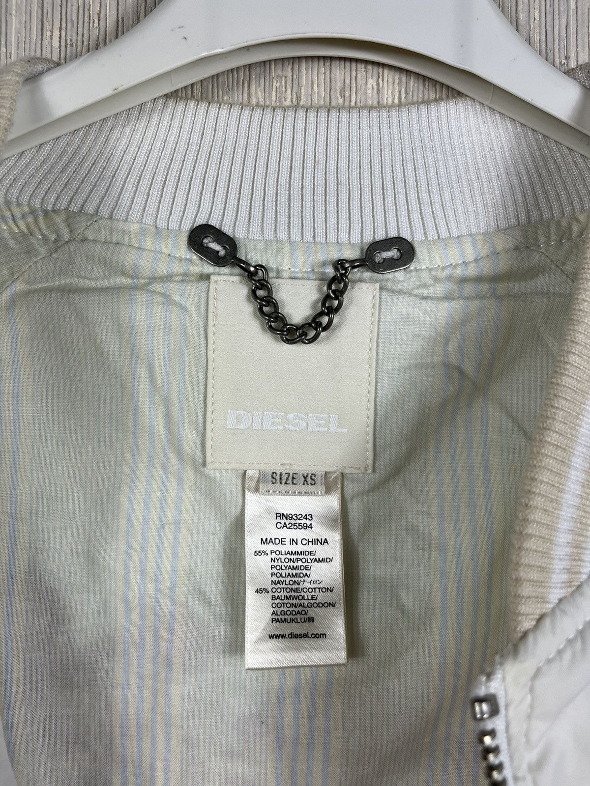 Diesel × Japanese Brand × Vintage Vintage Diesel y2k Japanese style vest zip jacket floral Size US XS / EU 42 / 0 - 12 Thumbnail