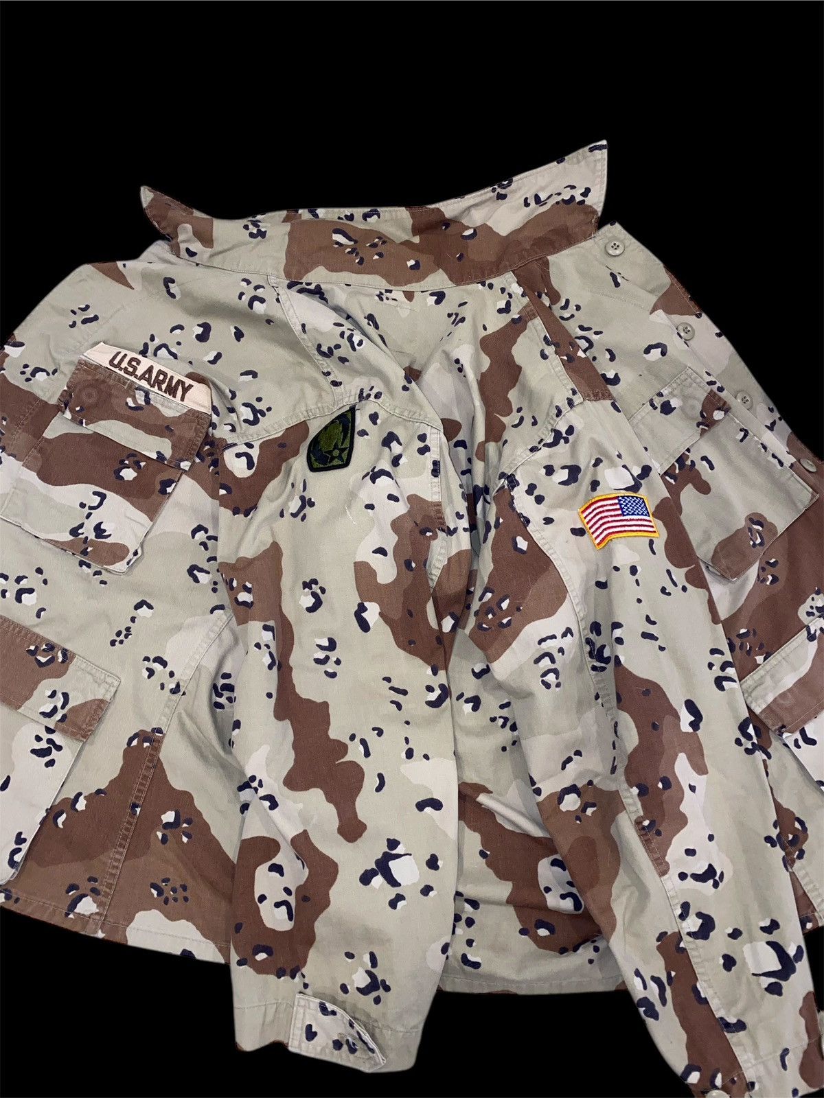 American Apparel US Army Camouflage Jacket - Authentic Military Issued Size US M / EU 48-50 / 2 - 8 Thumbnail