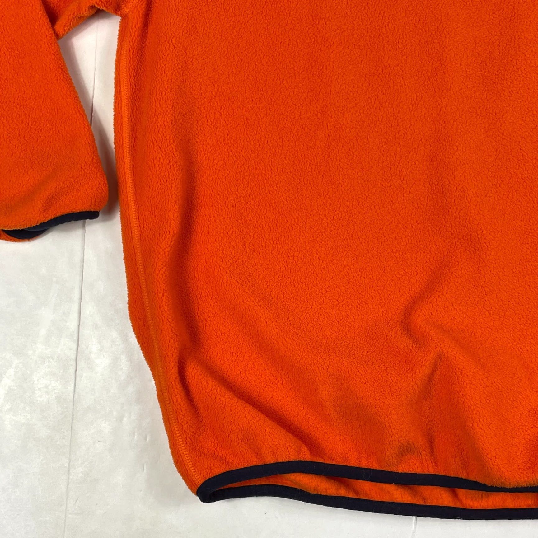 Nautica VINTAGE Nautica Jacket Mens Large Orange Competition Fleece 1/4 Zip Hiking USA Size US L / EU 52-54 / 3 - 5 Thumbnail