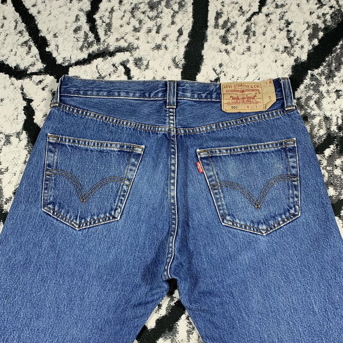 Levi's × Vintage Vintage Style Levi’s 501 W32 L34 Denim Jeans Pants Size US 32 / EU 48 - 4 Thumbnail