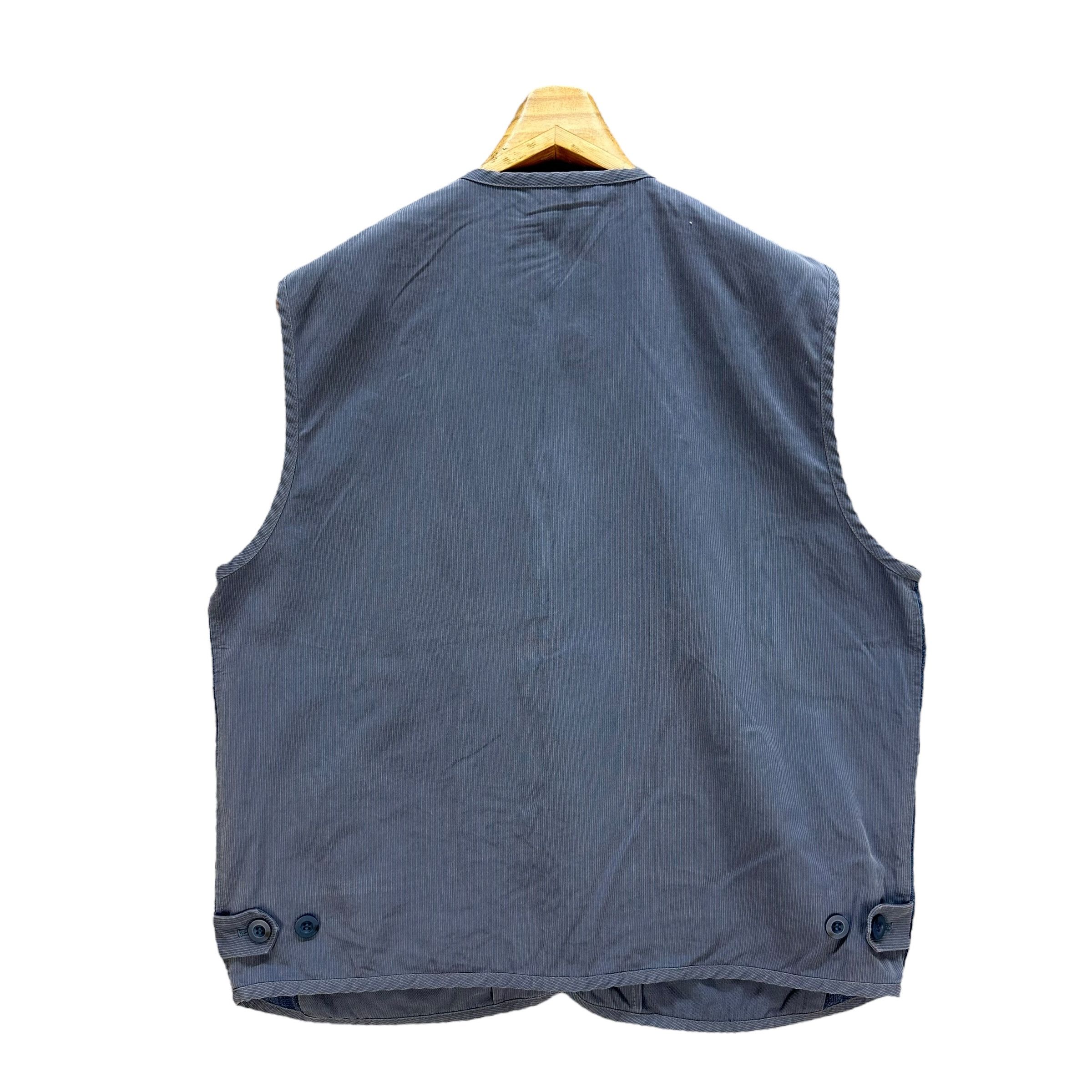 Balenciaga Balenciaga Sports Paris Blue Vest #A8-0202 Size US M / EU 48-50 / 2 - 9 Thumbnail