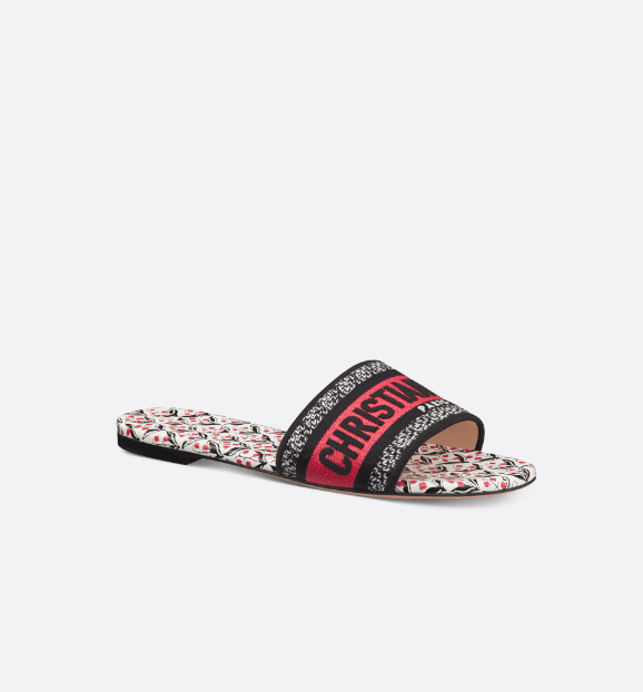 Dior o1w1db10625 Dioramour Dway Slides in Multicolor Size US 6 / IT 36 - 2 Thumbnail