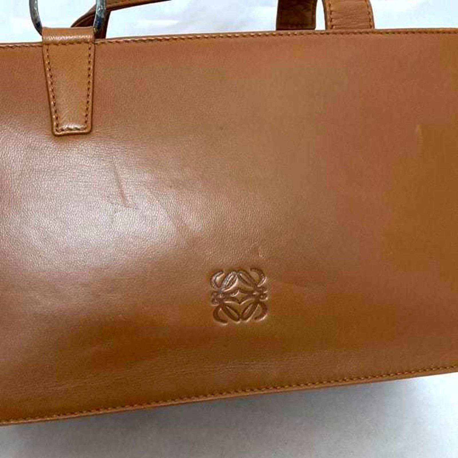 Loewe Puzzle Small Tan Leather Handbag