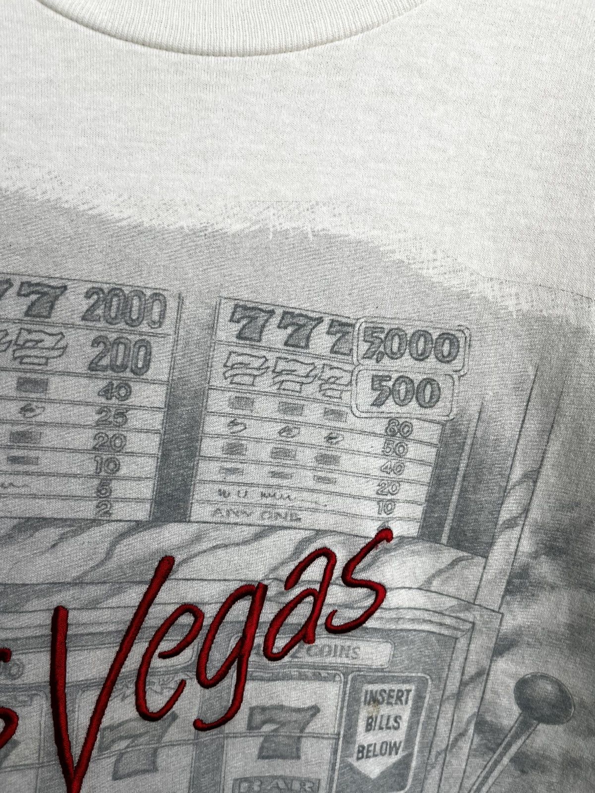 Vintage Las vegas t shirt 1990 s vintage Size US XL / EU 56 / 4 - 7 Thumbnail