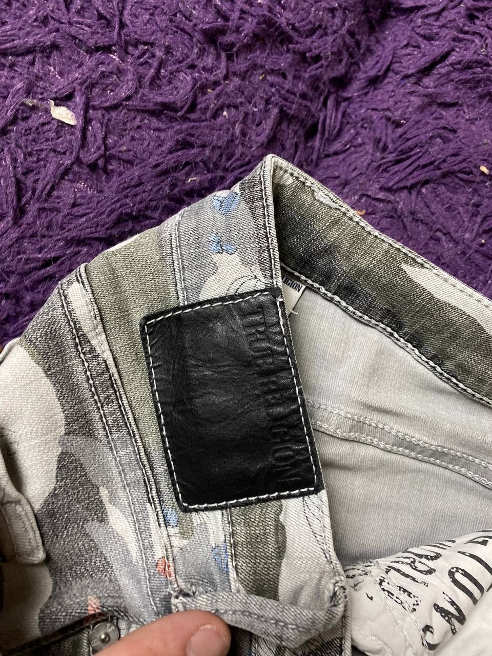 True Religion True Religion Vintage jeans print Y2K MID RISE SKINNY Size 27" / US 4 / IT 40 - 6 Thumbnail