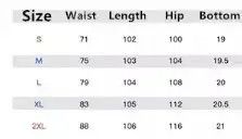Topperz Mens Fashion Zipper Split Trousers Size US 32 / EU 48 - 3 Thumbnail