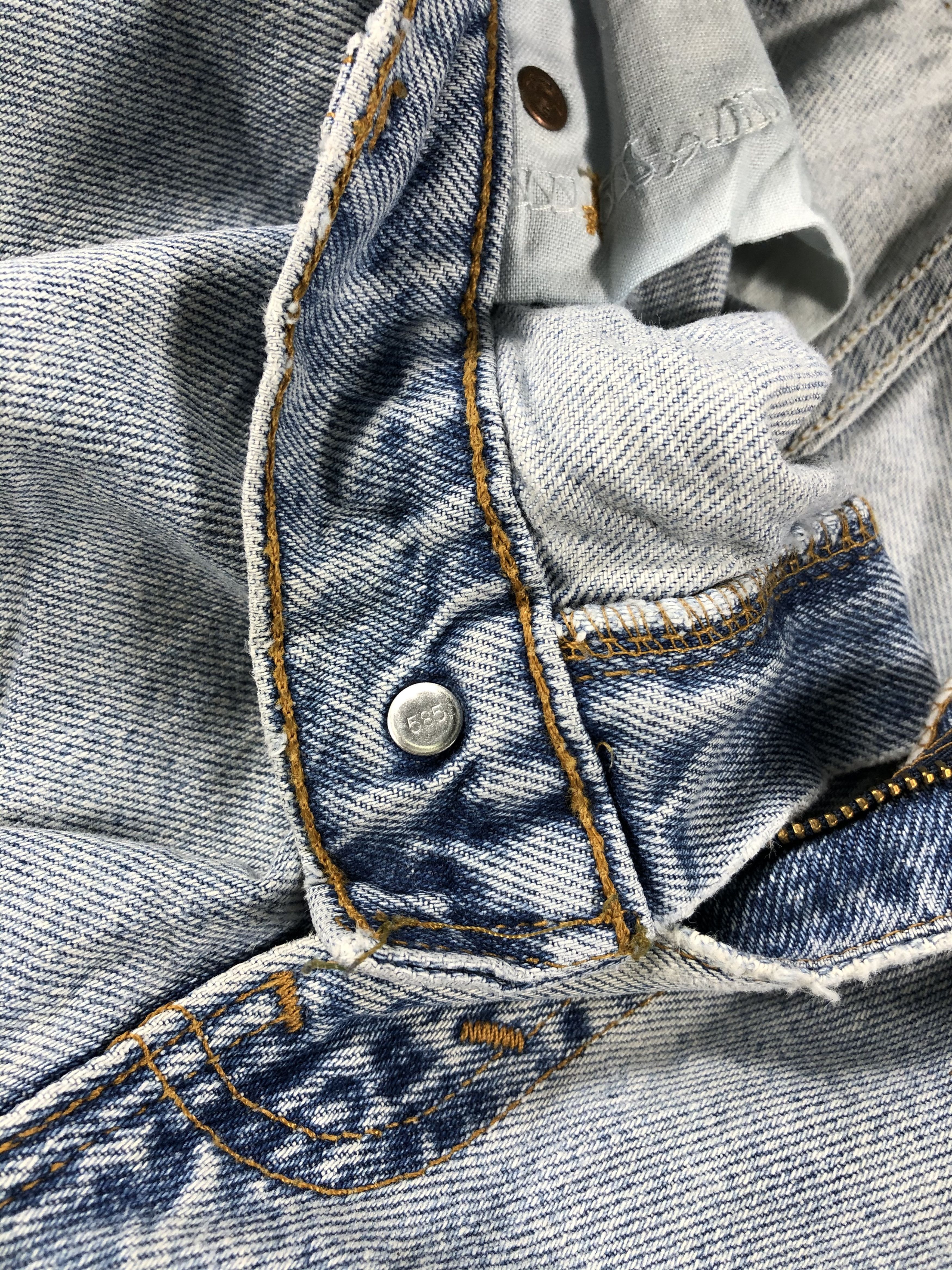 Levi's Vintage Levis Jeans 505 Orange Tab-JM639 Size US 35 - 5 Thumbnail