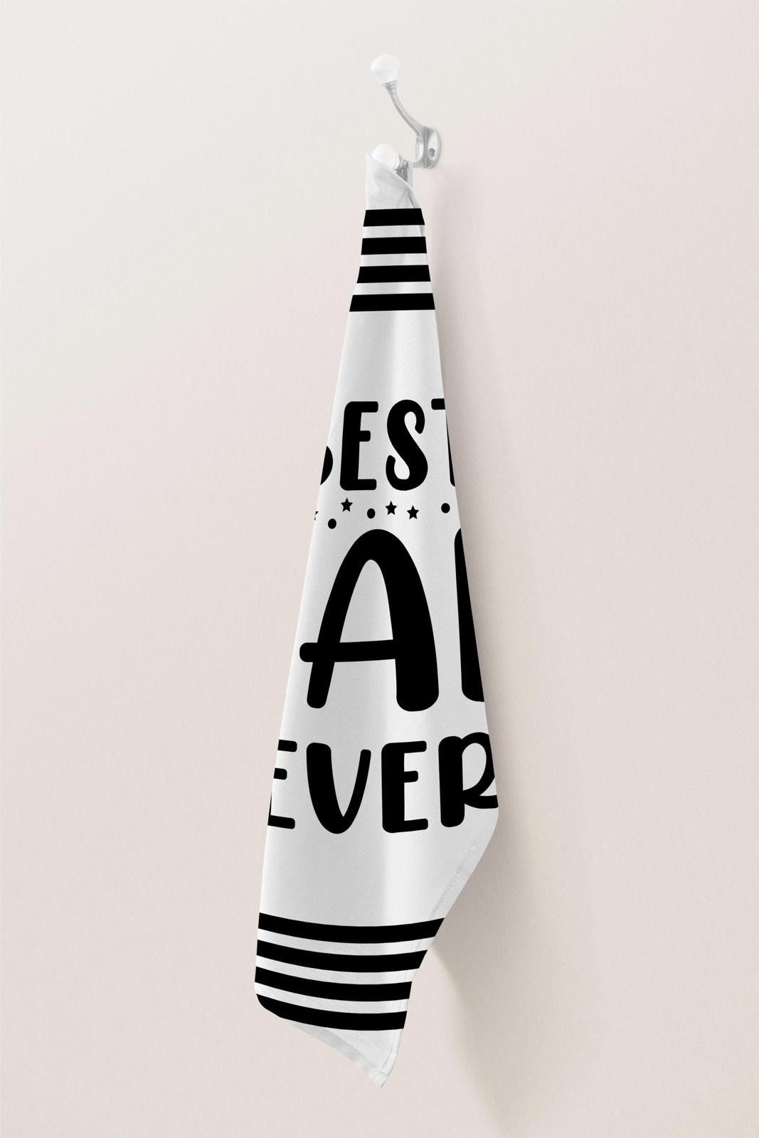Designer Best Dad Ever Golf Towels, Father's Day Gift, Golf Accessory Size ONE SIZE - 3 Thumbnail