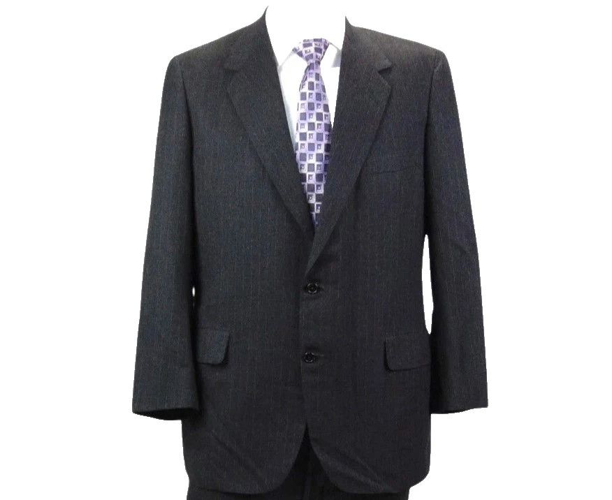 Oxxford Clothes Oxxford Rare Editions Suit 40T Chicago Handmade USA Size 40L - 3 Thumbnail