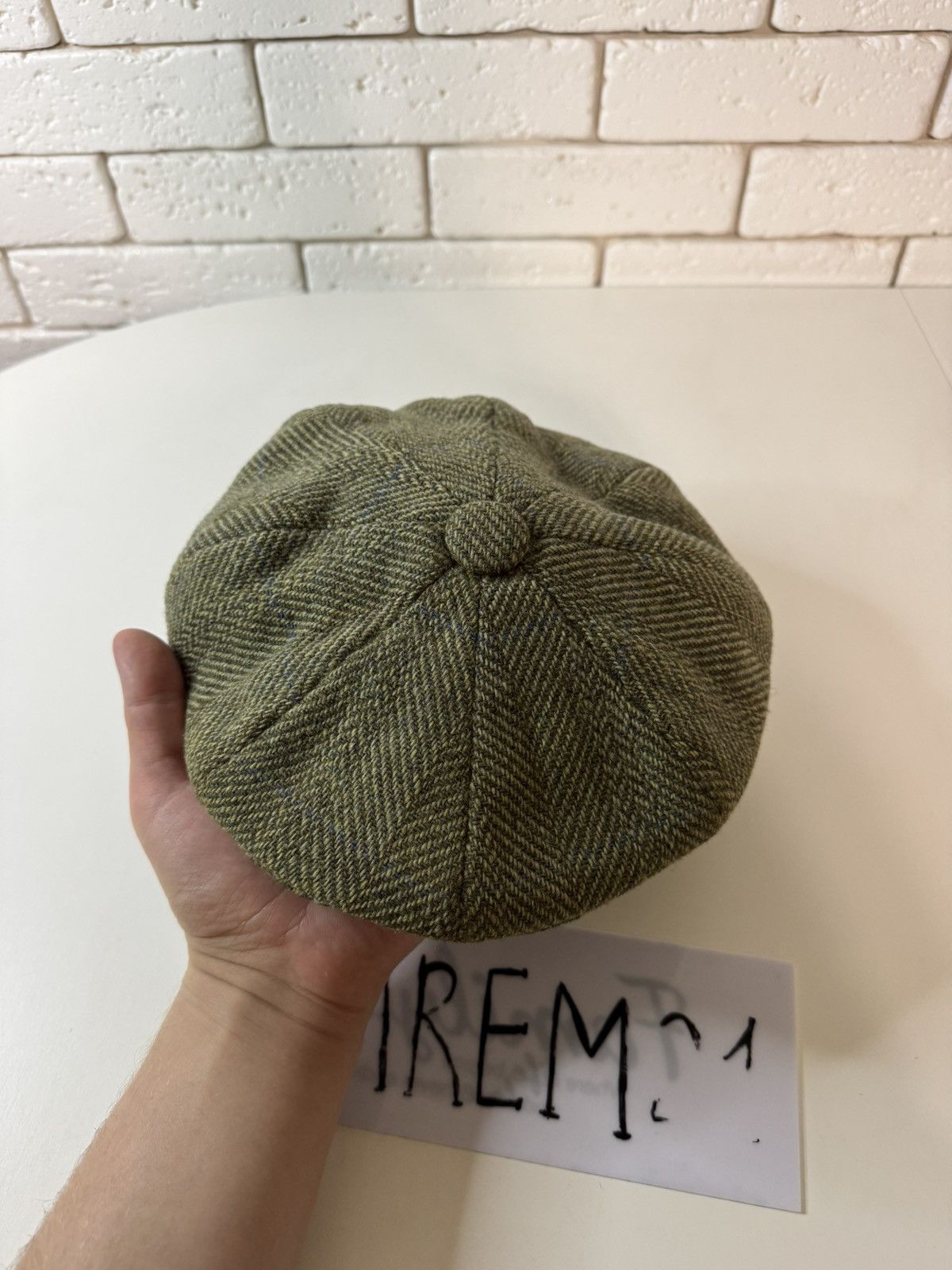 Harris Tweed Harris Tweed vintage cap hat Size ONE SIZE - 2 Thumbnail