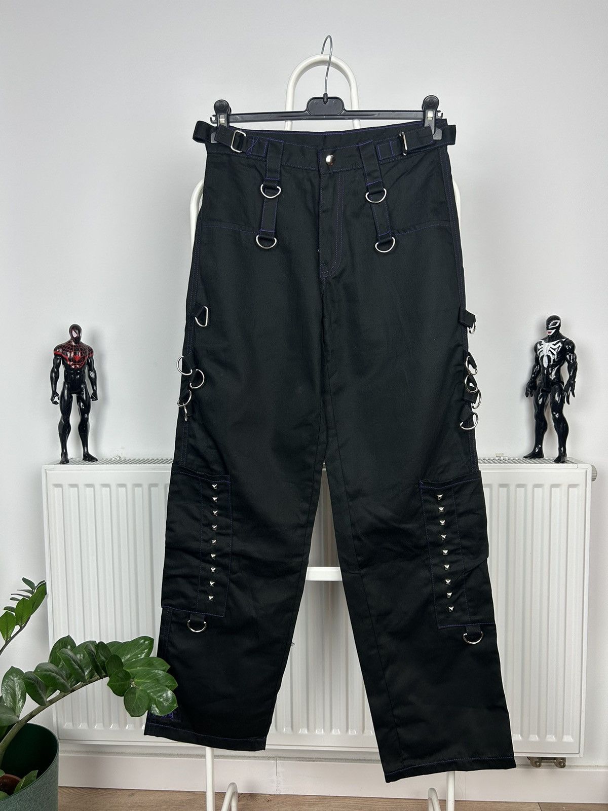 Vintage Bondage Pants Izbis souls parachute pants