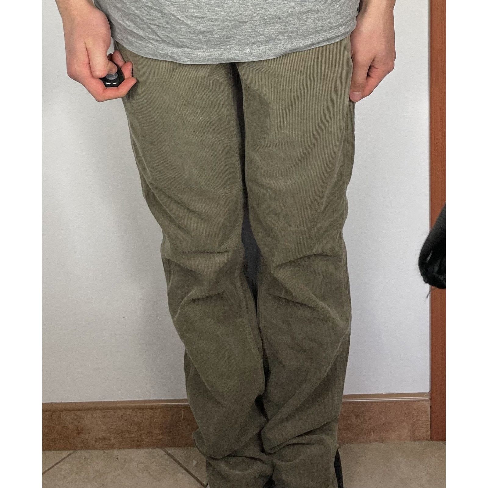 Carhartt × Vintage Carhartt Men's Cotton Straight Corduroy Western Pants 29x34 Size US 29 - 3 Thumbnail
