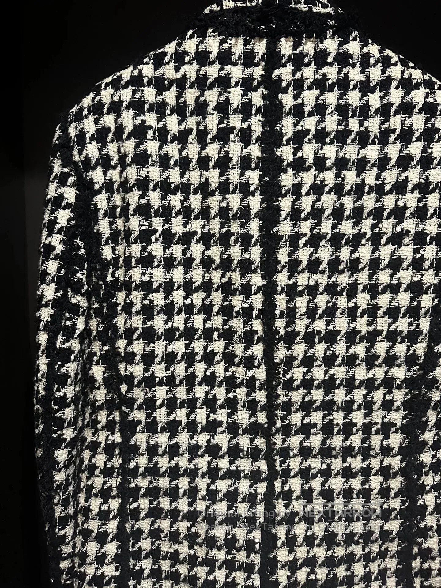 Balmain Balmain Houndstooth Blazer Size 48. Size L / US 10 / IT 46 - 4 Thumbnail