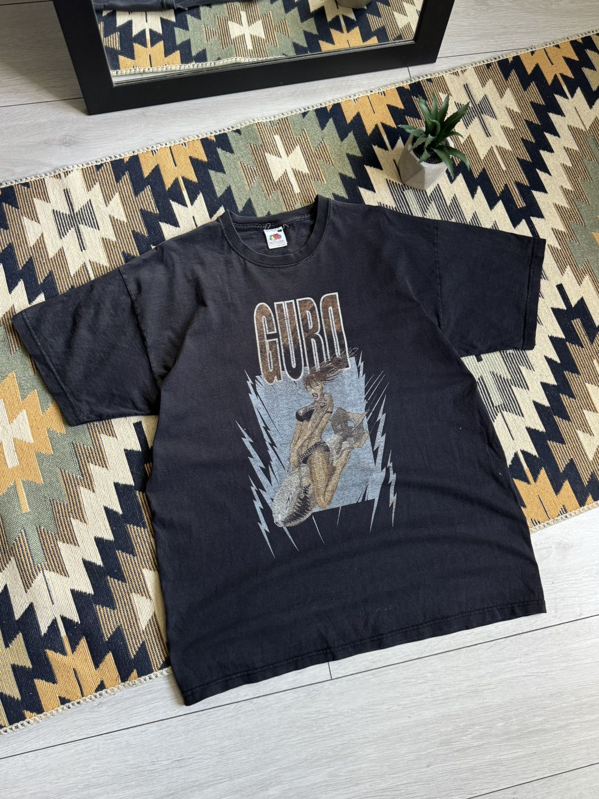 Anime Vintage Gura Terminate Anime Merch Tee Size US L / EU 52-54 / 3 - 3 Thumbnail