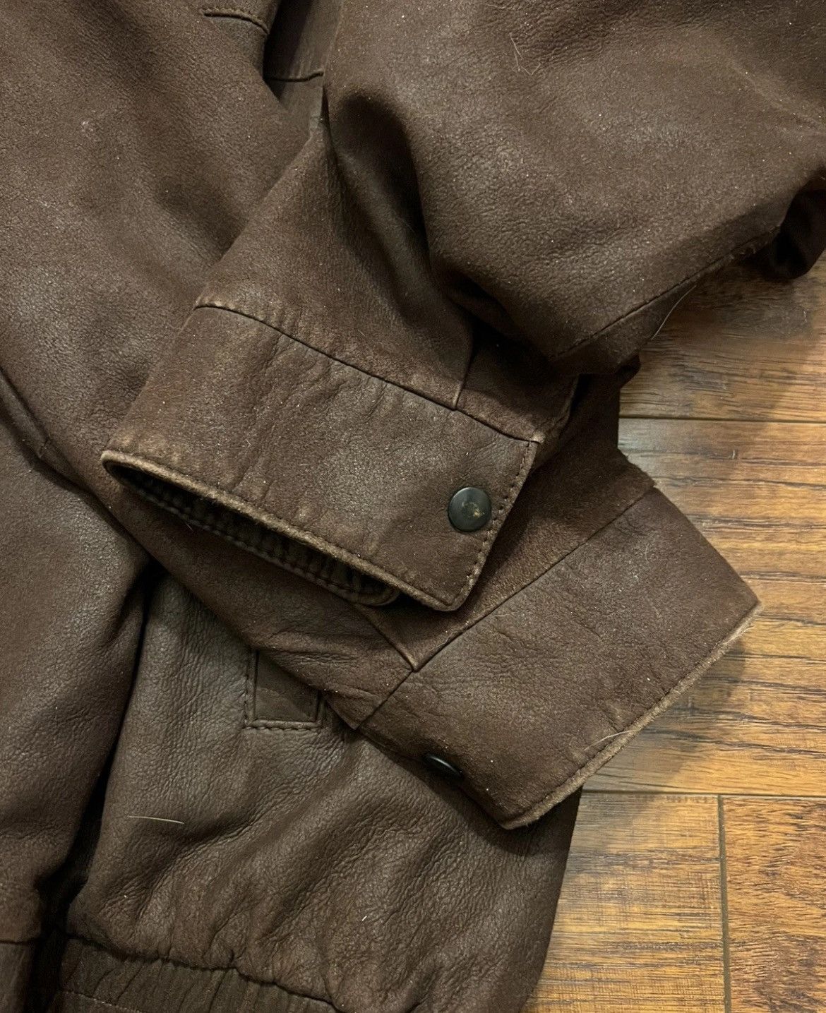 Abercrombie & Fitch 80s Abercrombie And Fitch Soft Leather Zip Jacket Sz 44 Size US S / EU 44-46 / 1 - 13 Thumbnail