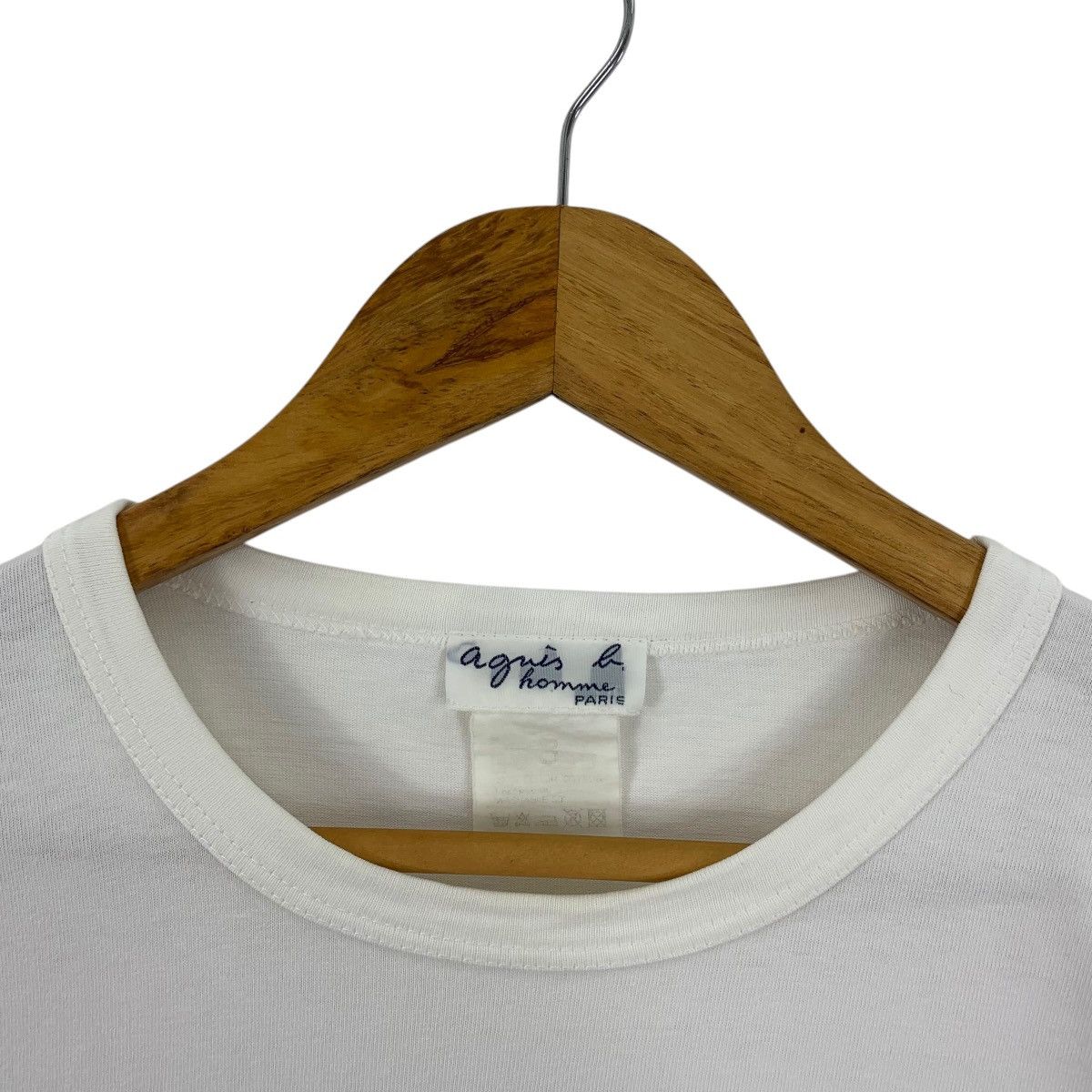 Designer × agnes b. AGNES B Og spellout Long sleeve tee Size US L / EU 52-54 / 3 - 5 Thumbnail